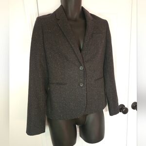 Banana Republic Grey Multicolor Blazer